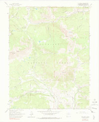 Mount Axtell 1961 topographic map thumbnail
