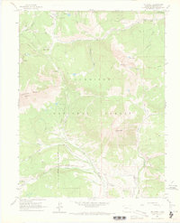 Mount Axtell 1961 topographic map thumbnail