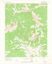 Mount Axtell 1961 topographic map thumbnail