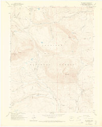 Mount Axtell 1961 topographic map thumbnail
