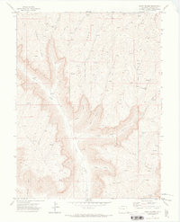 Mount Blaine 1971 topographic map thumbnail
