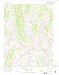 Mount Champion 1960 topographic map thumbnail