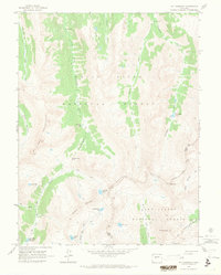 Mount Champion 1960 topographic map thumbnail