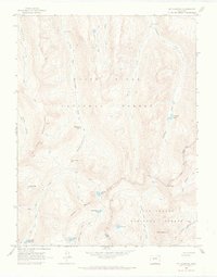 Mount Champion 1960 topographic map thumbnail