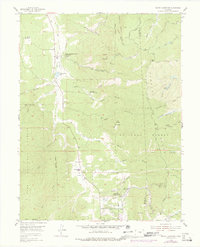 Mount Deception 1954 topographic map preview