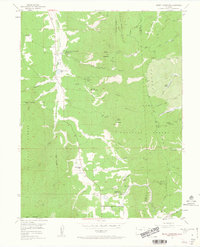 Mount Deception 1954 topographic map preview
