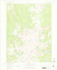 Mount Ethel 1955 topographic map thumbnail