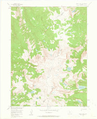 Mount Ethel 1955 topographic map thumbnail