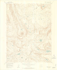 Mount Ethel 1955 topographic map thumbnail