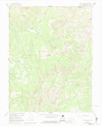 Mount Guero 1965 topographic map thumbnail