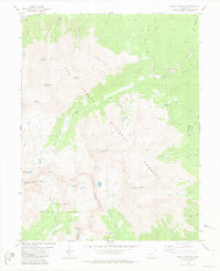 Mount Harvard 1982 topographic map thumbnail