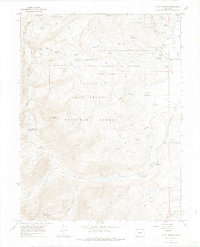 Mount Massive 1967 topographic map thumbnail