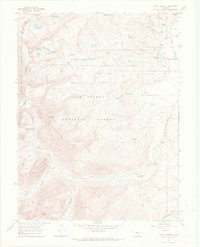 Mount Massive 1967 topographic map thumbnail