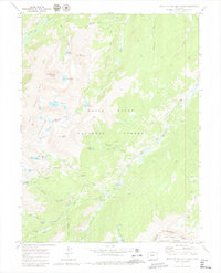 Mount Of The Holy Cross 1970 topographic map thumbnail