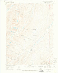 Mount Of The Holy Cross 1970 topographic map thumbnail