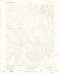 Raymer NE 1977 topographic map thumbnail