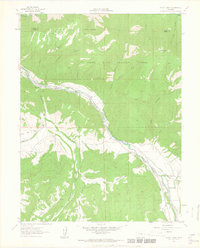 Woody Creek 1961 topographic map thumbnail