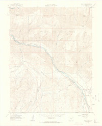 Woody Creek 1961 topographic map thumbnail