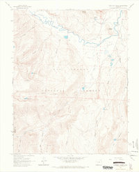 Workman Creek 1964 topographic map thumbnail