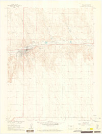 Wray 1961 topographic map thumbnail