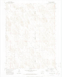 Wray NE 1971 topographic map preview