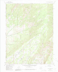 X Lazy F Ranch 1957 topographic map thumbnail