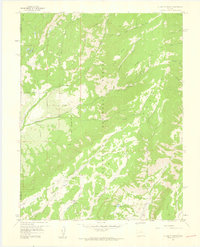 X Lazy F Ranch 1957 topographic map thumbnail