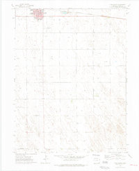 Yuma South 1972 topographic map thumbnail