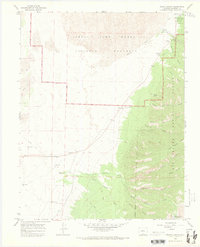 Zapata Ranch 1965 topographic map thumbnail