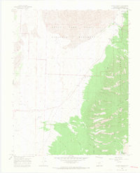 Zapata Ranch 1965 topographic map thumbnail