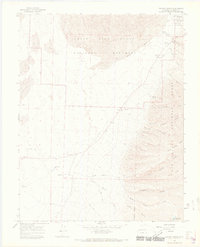 Zapata Ranch 1965 topographic map thumbnail