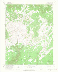 Willow Spring 1965 topographic map thumbnail