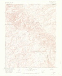 Windy Point 1960 topographic map preview