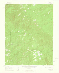 Windy Point 1960 topographic map preview