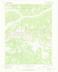 Winter Flats 1968 topographic map thumbnail