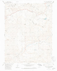 Wolf Creek Pass 1984 topographic map thumbnail