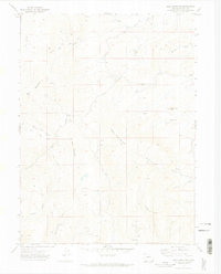 Wolf Mountain 1971 topographic map thumbnail