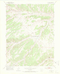Wolf Ridge 1952 topographic map thumbnail