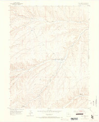 Wolf Ridge 1952 topographic map thumbnail