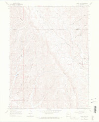 White Rock 1966 topographic map thumbnail