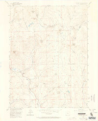 Whiteley Peak 1956 topographic map thumbnail