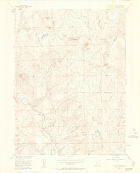 Whiteley Peak 1956 topographic map thumbnail