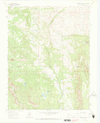 Washboard Rock 1963 topographic map thumbnail