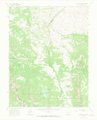 Washboard Rock 1963 topographic map thumbnail