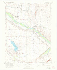 Weldona 1951 topographic map thumbnail