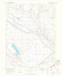 Weldona 1951 topographic map preview