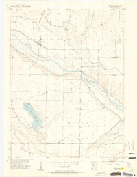 Weldona 1951 topographic map preview
