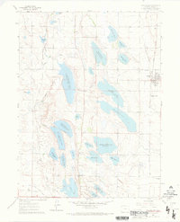 Wellington 1960 topographic map thumbnail