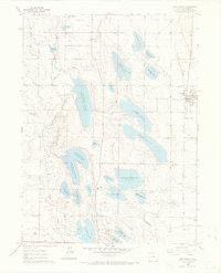 Wellington 1960 topographic map thumbnail