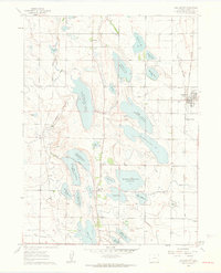 Wellington 1960 topographic map thumbnail